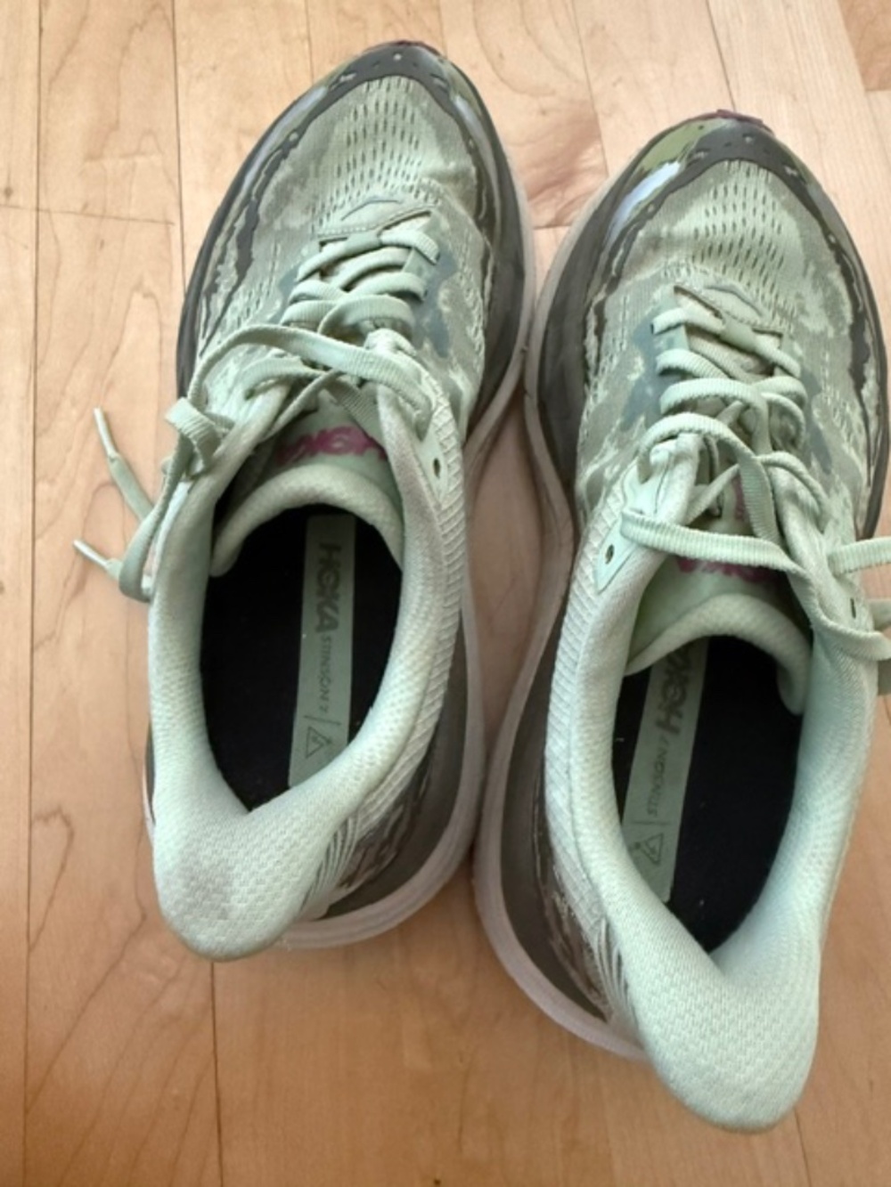 HOKA STINSON ATR 7 size 8B shoes.